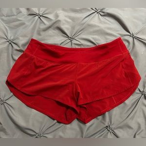 Lululemon Speed Up shorts